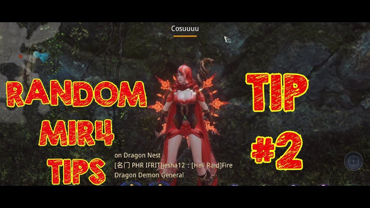 3 seconds mining hack in MS | Random Mir4 Tip #2