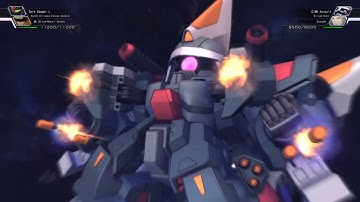SD Gundam G-Generation Cross Rays - GINN Assault All Animations