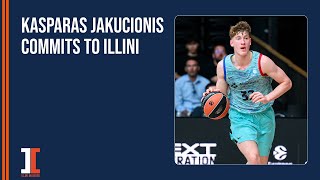 LIVE POD: Kasparas Jakucionis commits to Illini basketball