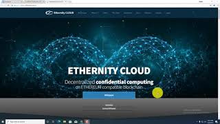 ETHERNITY CLOUD - Decentralized Confidential Computing.