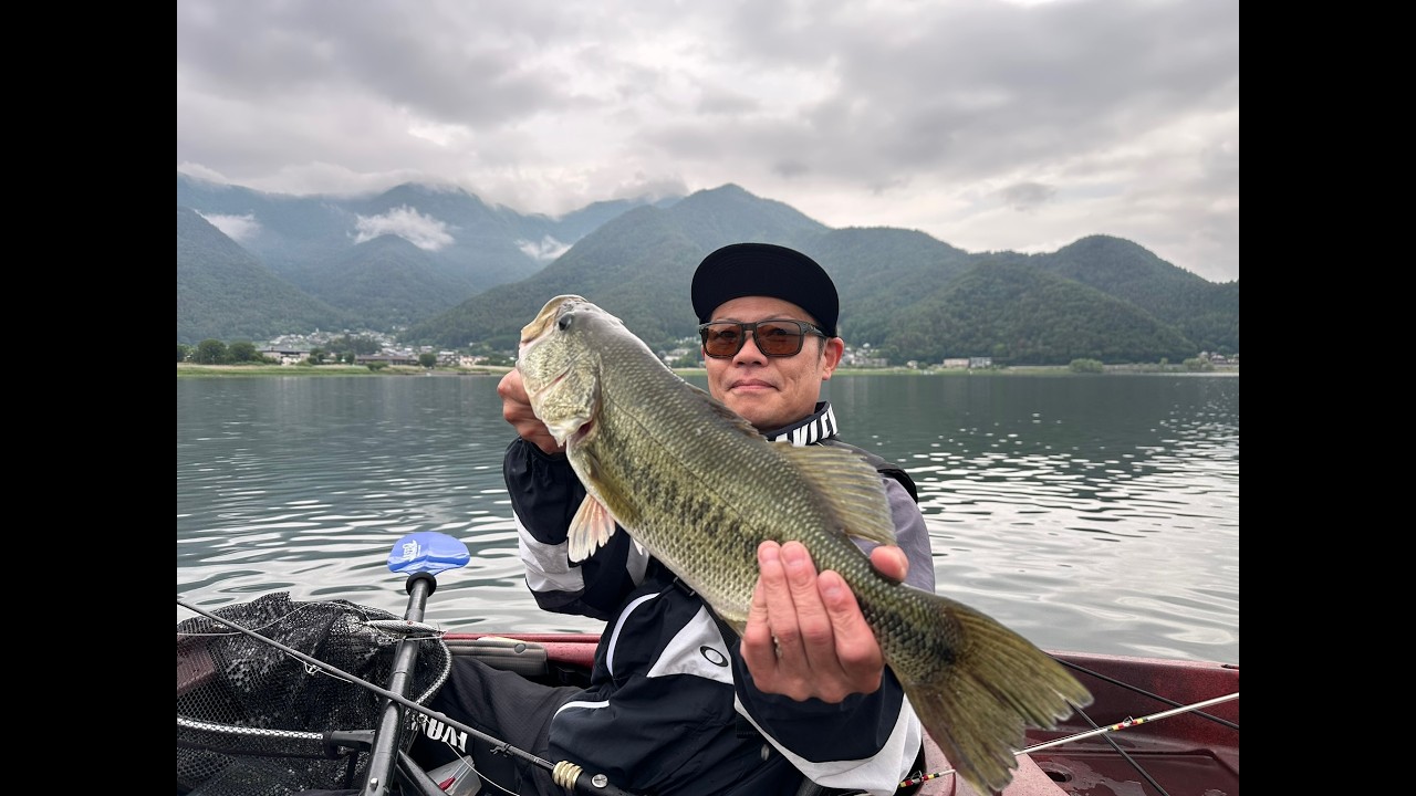 BPカヤックガイド初フィッシュは48センチ！！＜＜2026.6.10 河口湖＞＞