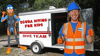 Fire And Rescue For Kids Handyman Hal Learns About Scuba Diving Educational Kids Show