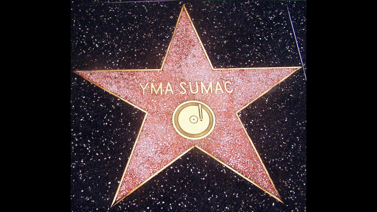 YMA SUMAC AND HER STAR ON HOLLYWOOD WALK OF FAME THE FACTS YouTube