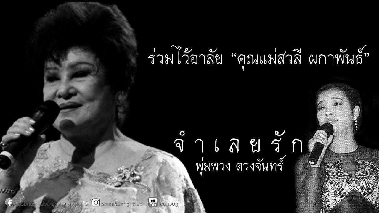พุ่มพวง ดวงจันทร์ - จำเลยรัก (Lyrisc Video)