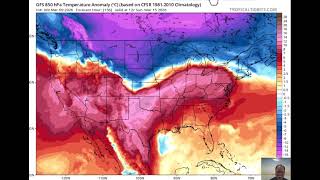 Mon 09 Mar 2026 Spring-Like Warmth Reaches The Ne Usmid-Atl....more Cold Air Outbreaks On The Way