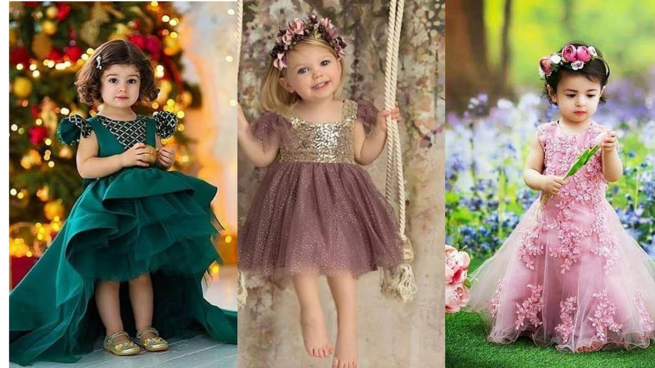 Baby Girl Dresses Big Bow 1 Years Infant Girl Birthday Dress Kids Wedding  Party Princess Gown