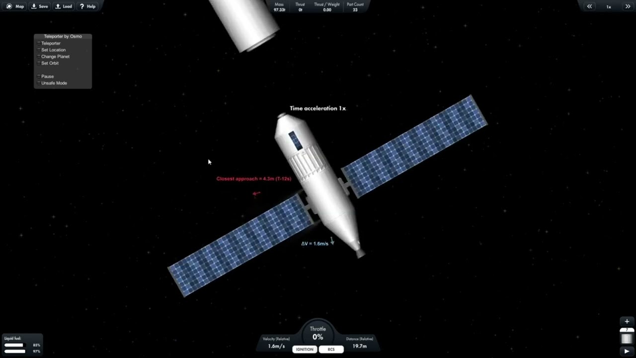 Mir: Full Assembly and Recreation | Spaceflight Simulator (Blueprint Download)