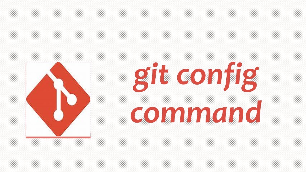 git config command - YouTube