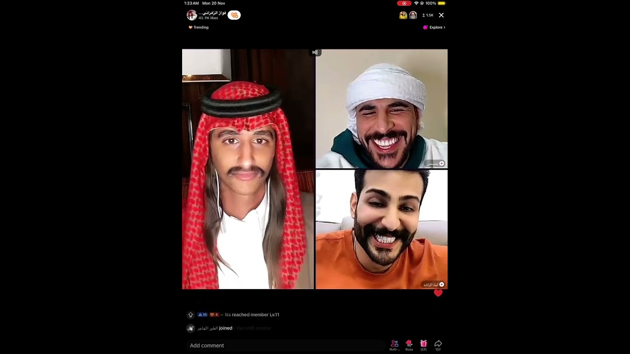 فواز الزهراني لايف