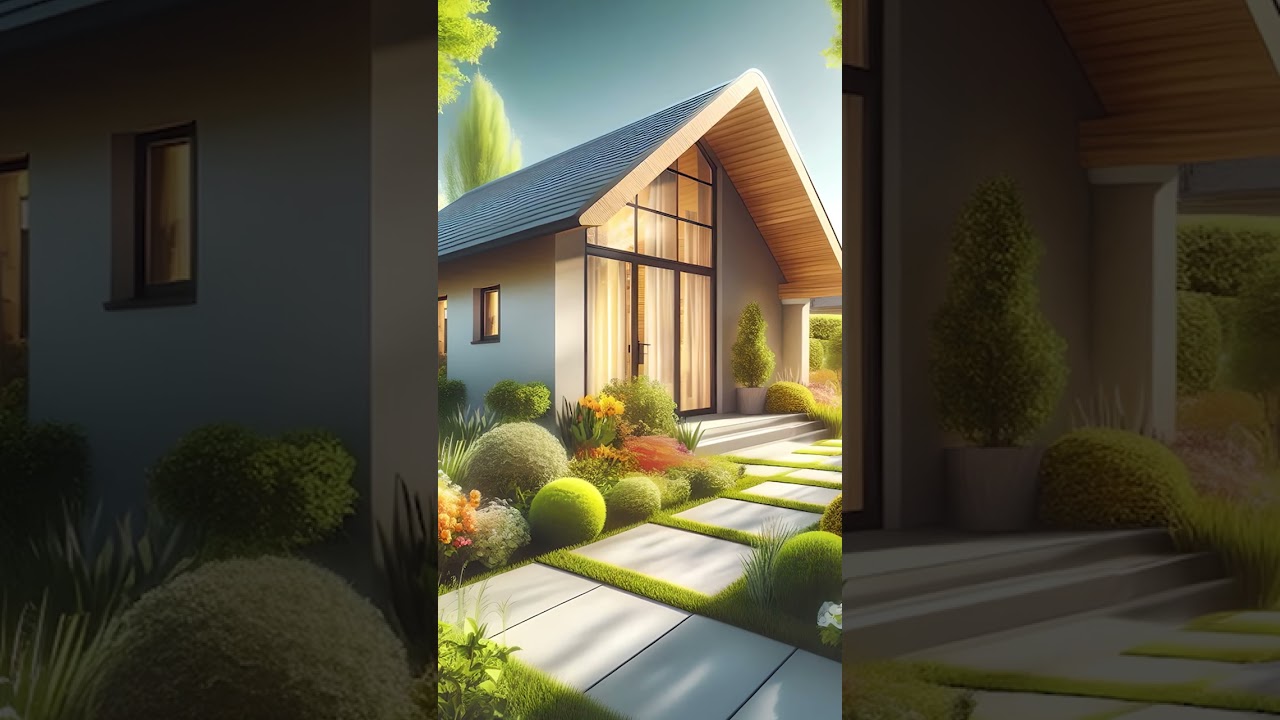 Modern Garden Oasis: A Serene Blend of Nature and Design