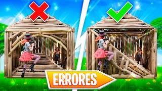 7 ERRORES que HACES al PELEAR en Fortnite!😢 ¡YA NO MAS! 🥳