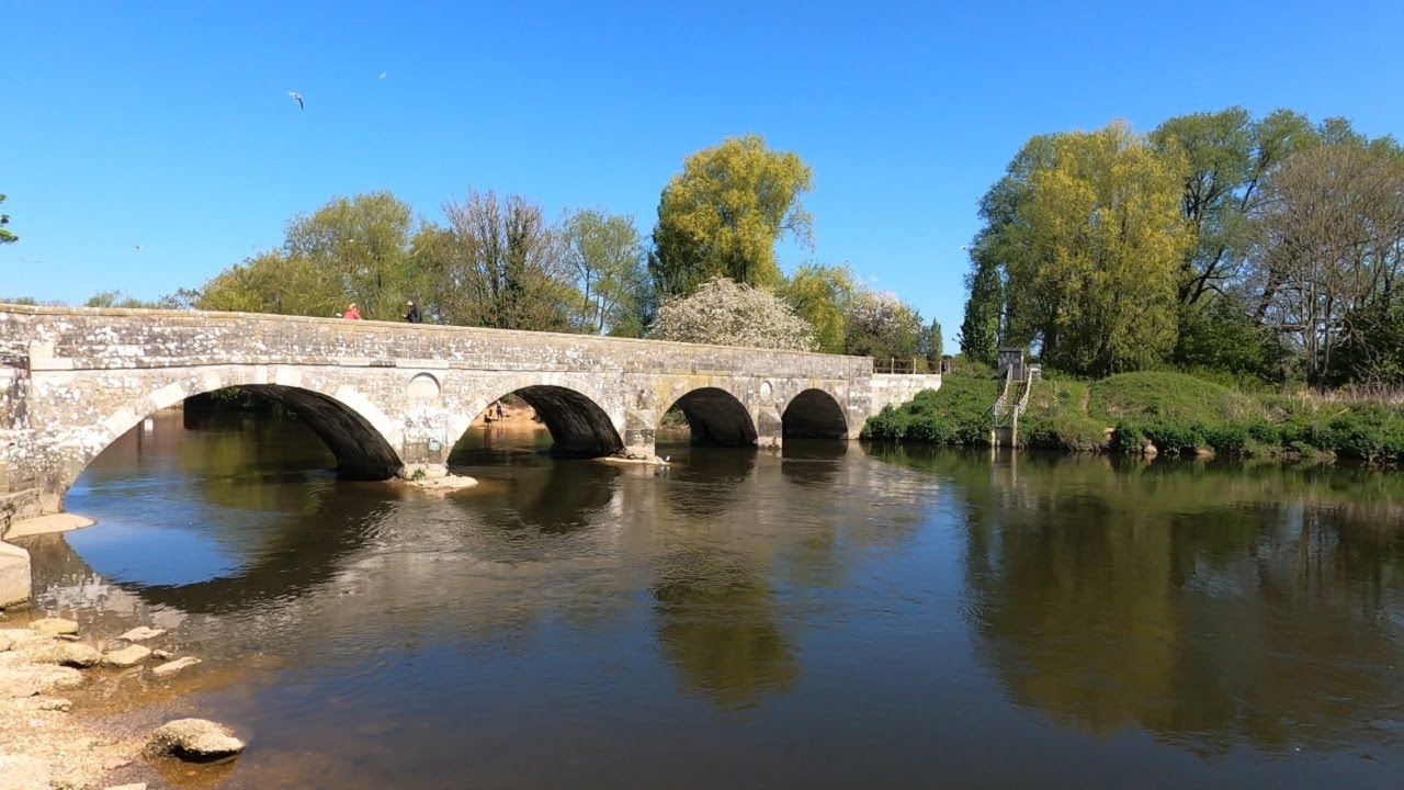 Iford Old Bridge, River Stour - Bournemouth UK