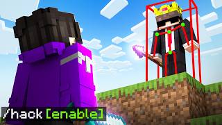 Secretly Using Hacks on My Brother's Minecraft Server… screenshot 4