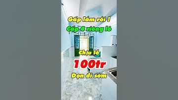 Nợ dí bán tháo😭bán gấp trả nợ nhà cấp 4 riêng lẻ, 3.5mx20m, đúng 580tr giáp Hóc Môn