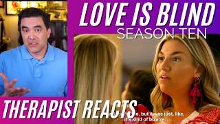Love Is Blind S10 #20 (Talk To Much) Therapist Reacts