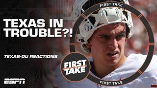 ‘HE HAS TO GROW UP!’ 😳 - Chris Canty on Arch Manning after Texas-Oklahoma | First Take