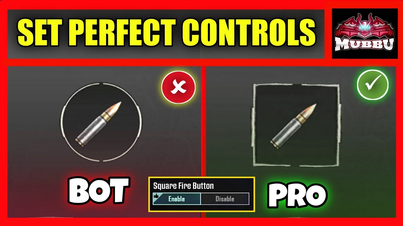 CONTROL GUIDE | CLAW Controls For BGMI/PUBG | MUBBU