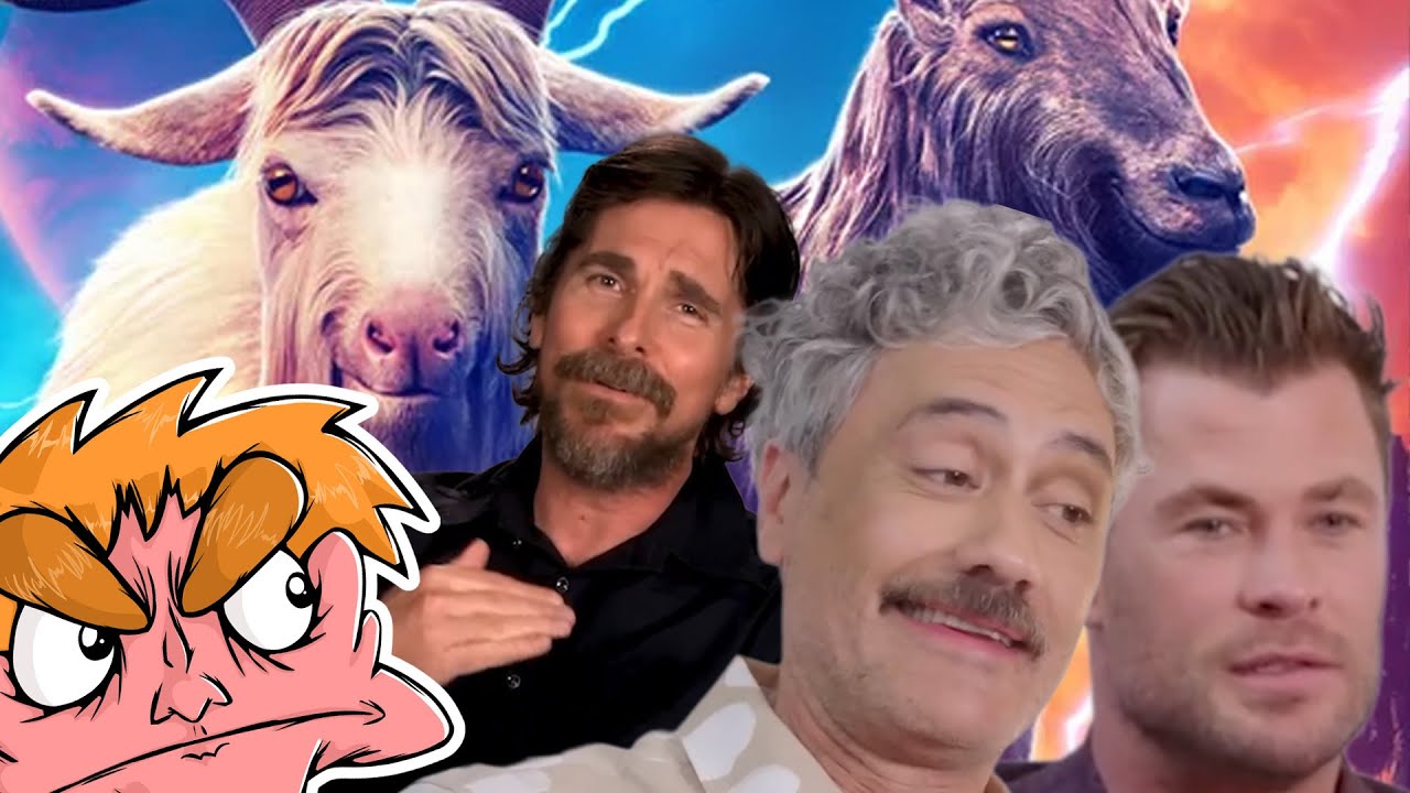 CRINGEY Thor: Love and Thunder Interviews - IHE - YouTube