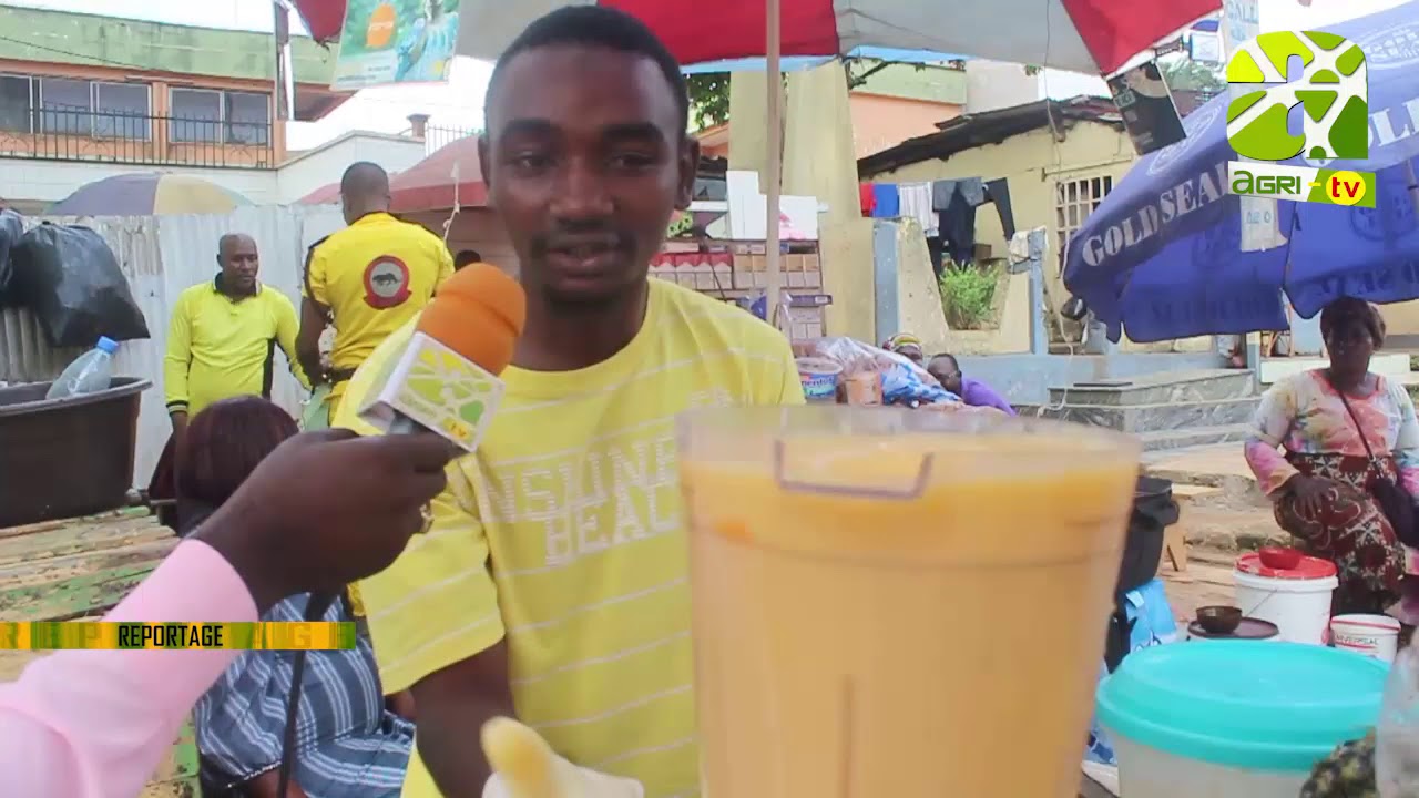 #Reportage au sujet de la fabrication du #jus de #fruits naturels sur #Agri-#TV.