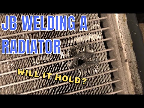 Video: Kun je JB Weld gebruiken om een radiator te repareren?