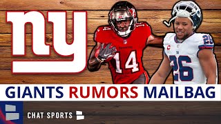 NY Giants Rumors Mailbag: Saquon Barkley Trade To 49ers Top NFL Draft Target Sign Chris Godwin