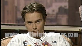 River Phoenix - interview MTV 1990 (I Love You to Death)