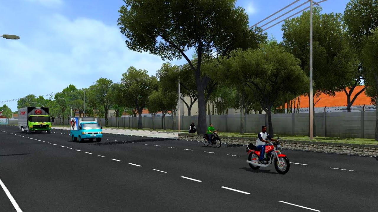KODENAME TRAFFIC BUSSID SUPRA X BAPAK DAN RX KING V4.4.1 // BUS SIMULATOR INDONESIA