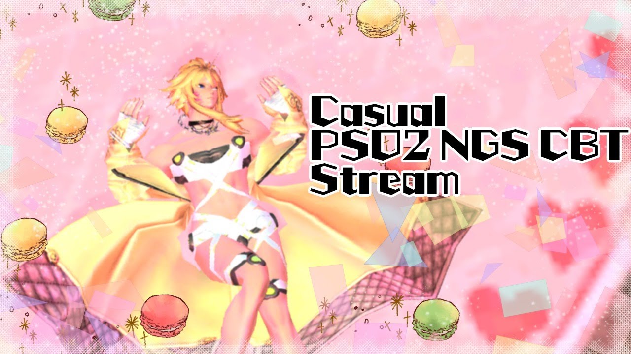 Casual PSO2 NGS Closed Beta Test Stream - YouTube