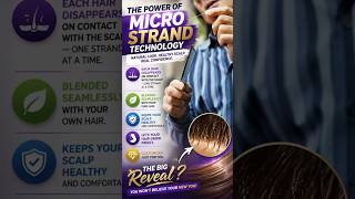 Fuller Hair is Finally Possible! Customized for You: Invisible Hair Contact: InvisaBlend MicroStrand