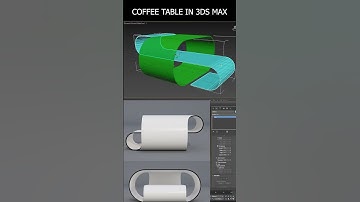 COFFEE TABLE IN 3DS MAX