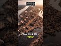 500year New York thought time Эволюция Нью-Йорка #geographytj #tajikistan #usa #ньюйорк #newyork