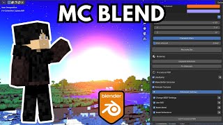The New FREE Blender Addon For Minecraft Animations! MC Blend Overview