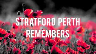 Remembrance Day 2025 - LIVE from the Stratford Cenotaph