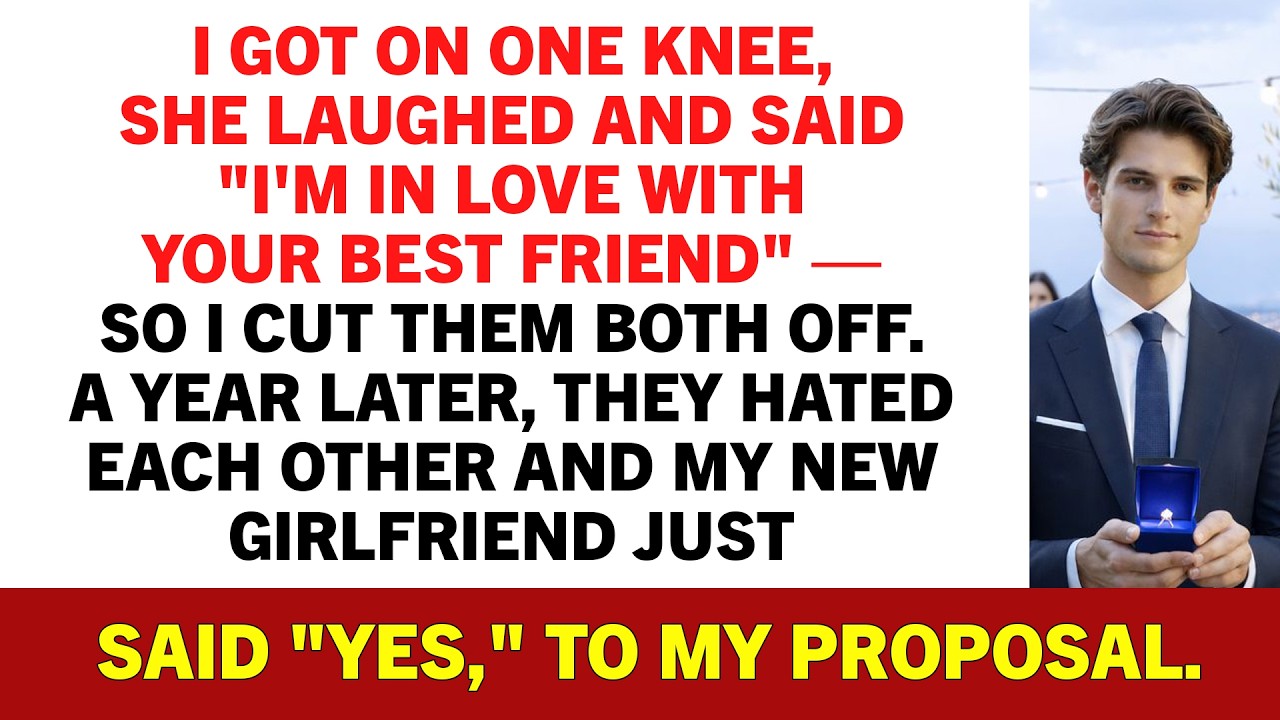 I Got on One Knee, She Laughed and Said 