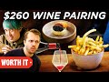 20 wine pairing vs 260 wine pairing