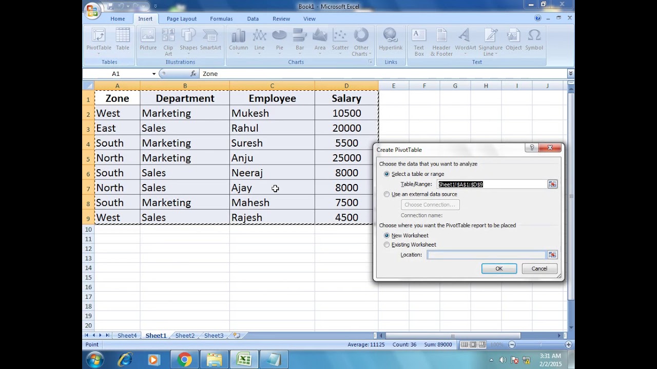 (MS Excel) MS Excel Assignment No 09 - YouTube