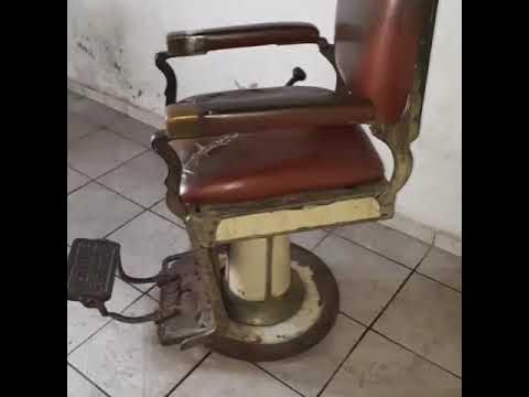 Cadeira de barbeiro ferrante