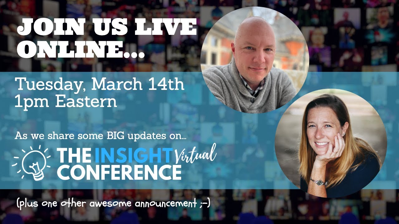 BIG Insight Announcement + FREE Training - YouTube