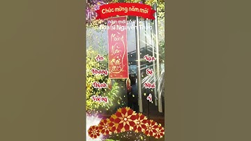Kính chúc đại gia đình năm mới phát tài, sức khỏe bình an.#nammoi#painting
