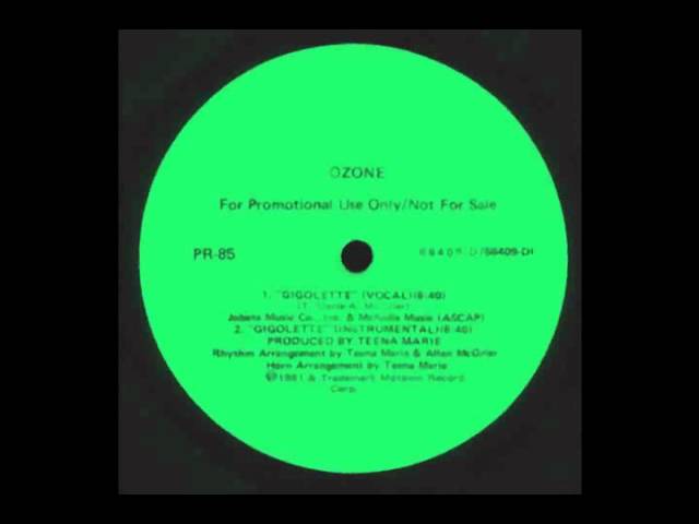 Ozone - Gigolette (1981) - YouTube