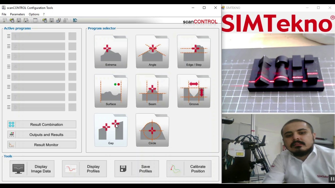 SIMTekno-Micro-Epsilon 2D/3D Lazer Profil Sensörü