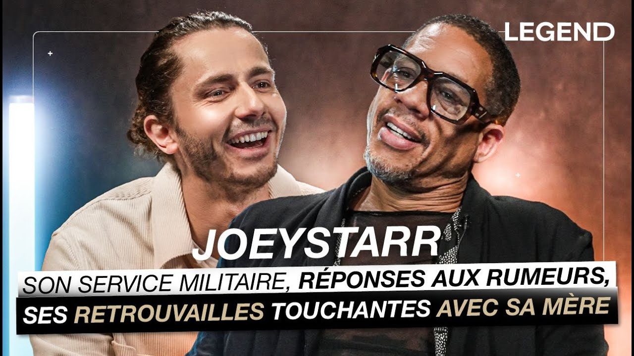 JOEYSTARR : SON SERVICE MILITAIRE, RÉPONSES AUX RUMEURS, SES RETROUVAILLES TOUCHANTES AVEC SA MÈRE