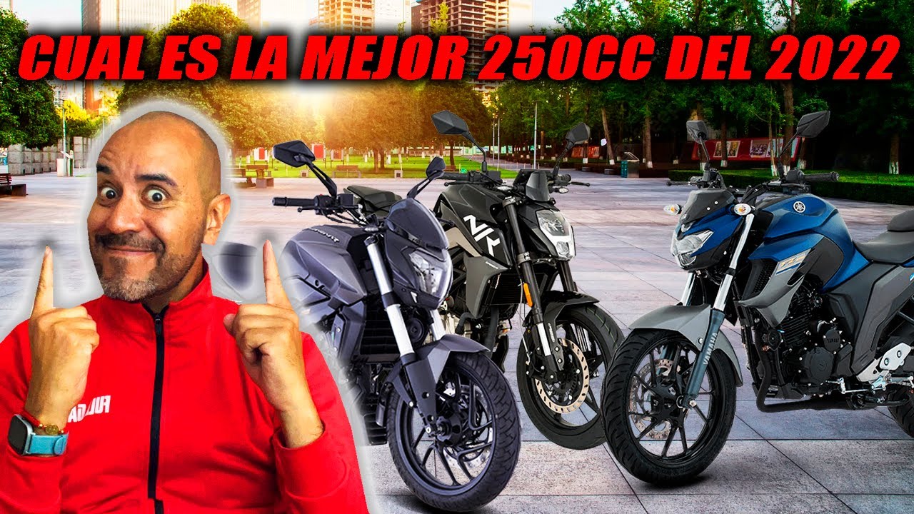 Comparativo melhores motos 250cc para 2022