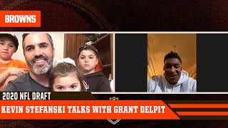 Grant Delpit hears from Andrew Berry and Kevin Stefanski | Cleveland Browns