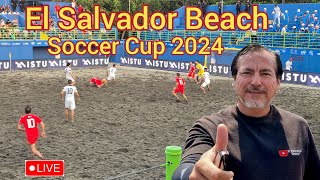 El Salvador Drone está en vivo futbol playa #elsalvador