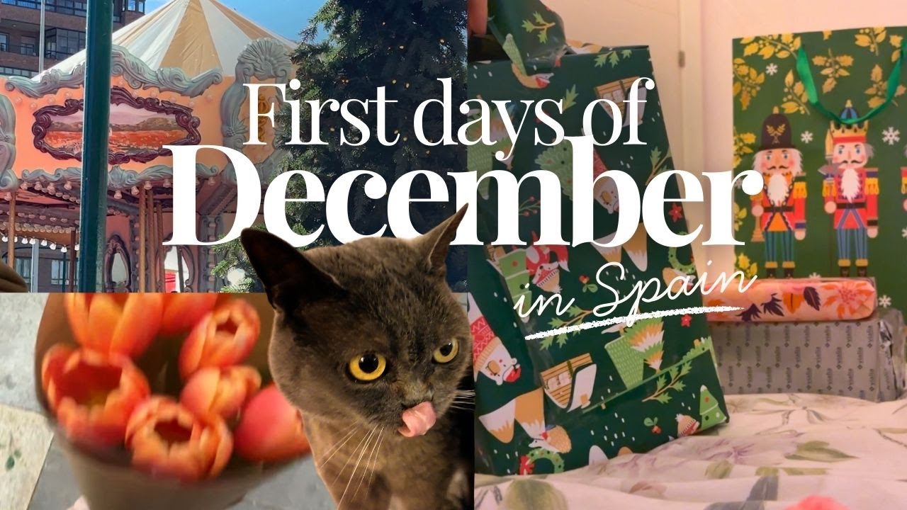 FIRST DAYS OF DECEMBER IN SPAIN | 5 years together & recieving the best gift