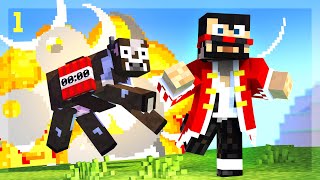 Minecraft But Everything I Touch Explodes #1