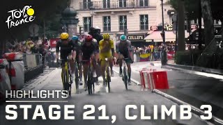Highlights: 2025 Tour de France, Stage 21, Climb 3 | Cycling on NBC Sports
