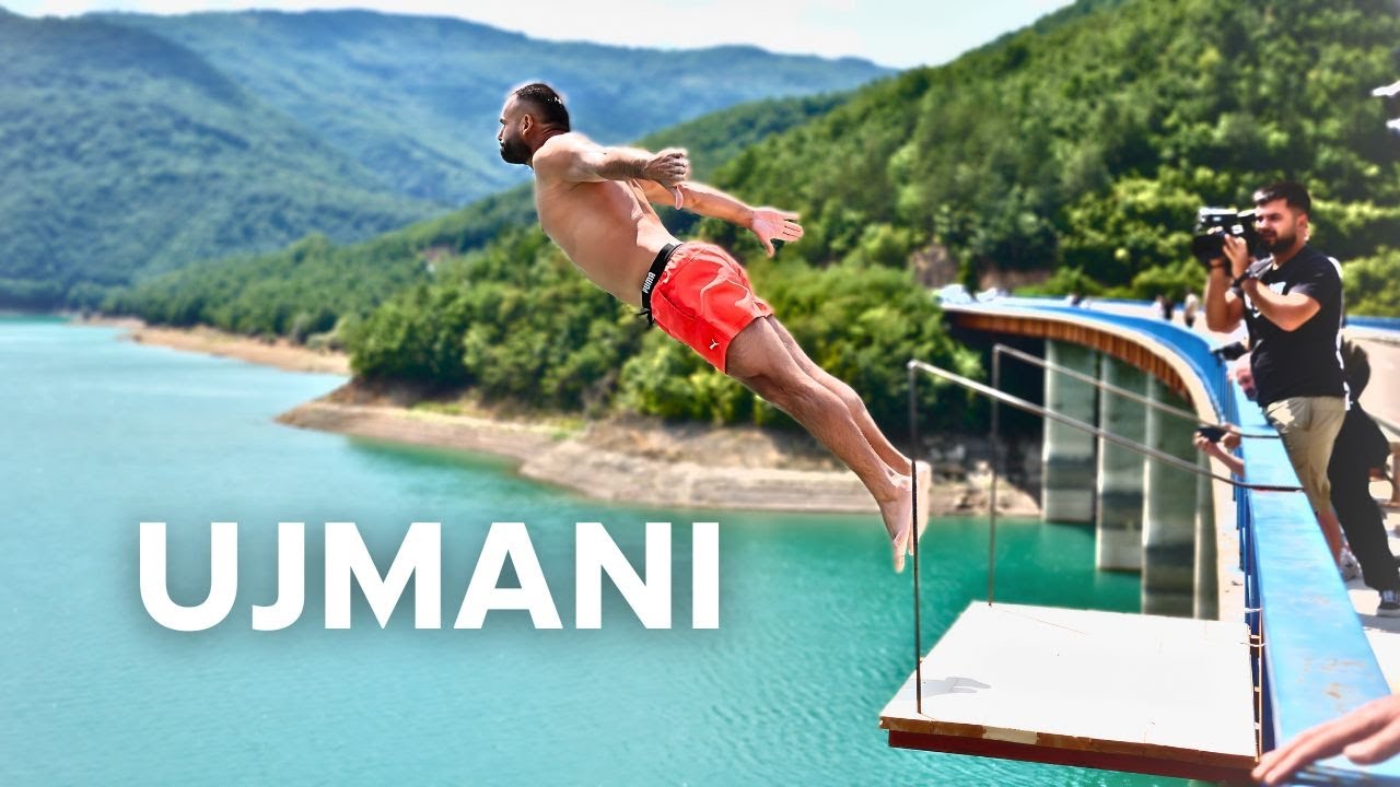 Gara e kërcimeve nga ura e Liqenit të Ujmanit në ditën memoriale për policët e rënë në detyrë