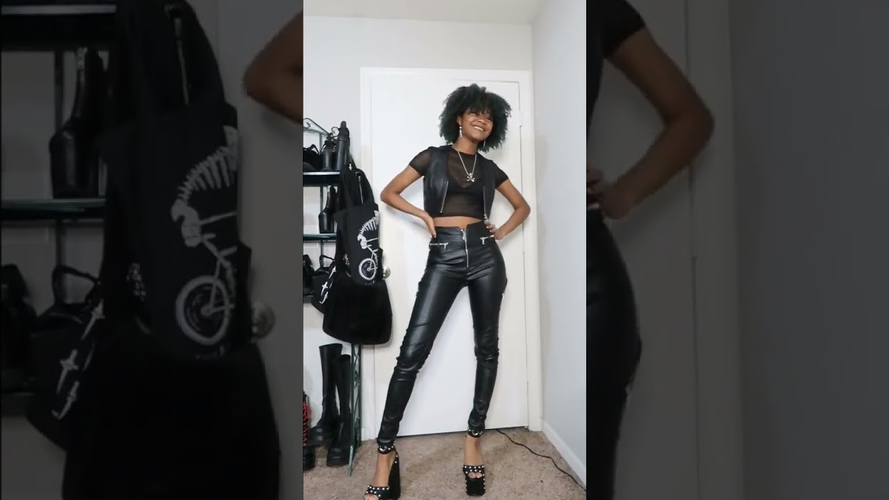 Skull Jewelry + Black Gothic Outfits = Killer Style! 💀🖤 